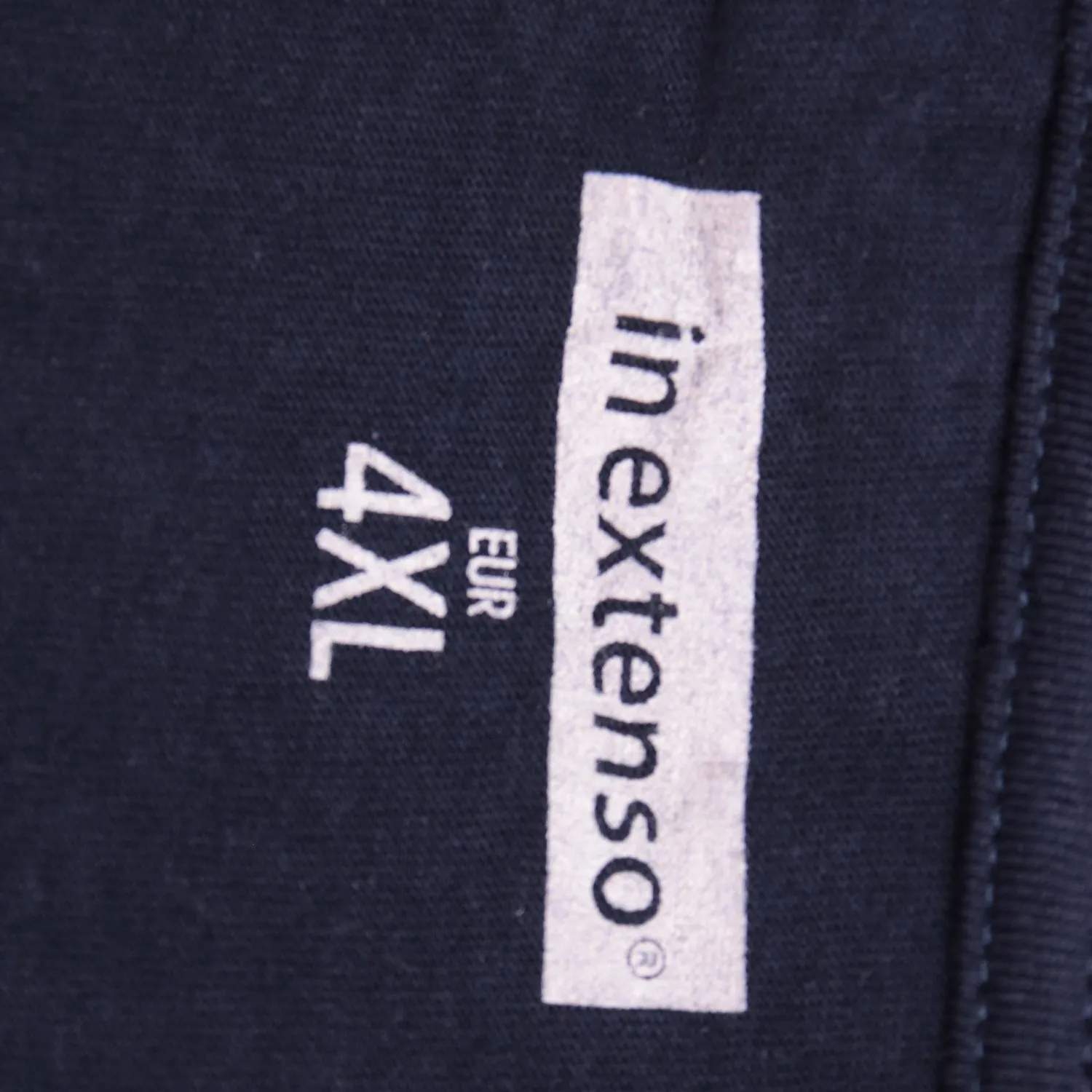 Тёмно-синяя футболка In Extenso с длинным рукавом, размер 60 (3XL)