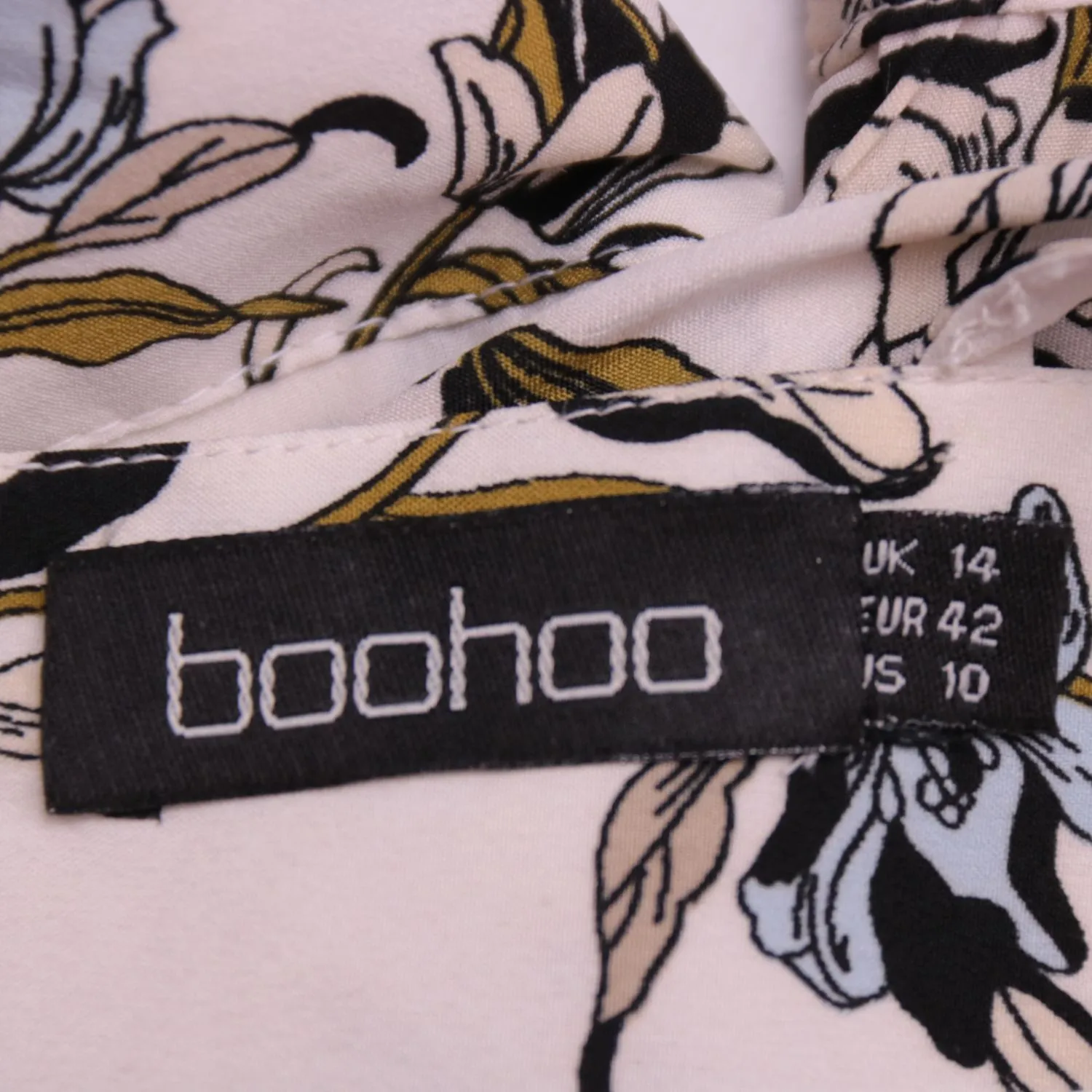 Женский комбинезон Boohoo с цветочным принтом, размер 48 (L)