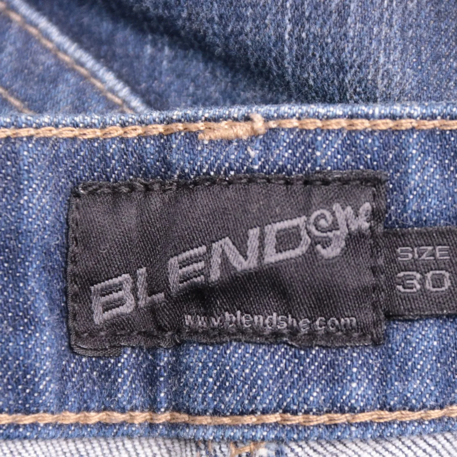 Женские джинсы клёш BlendShe из тёмного денима, размер 44 (S/M)