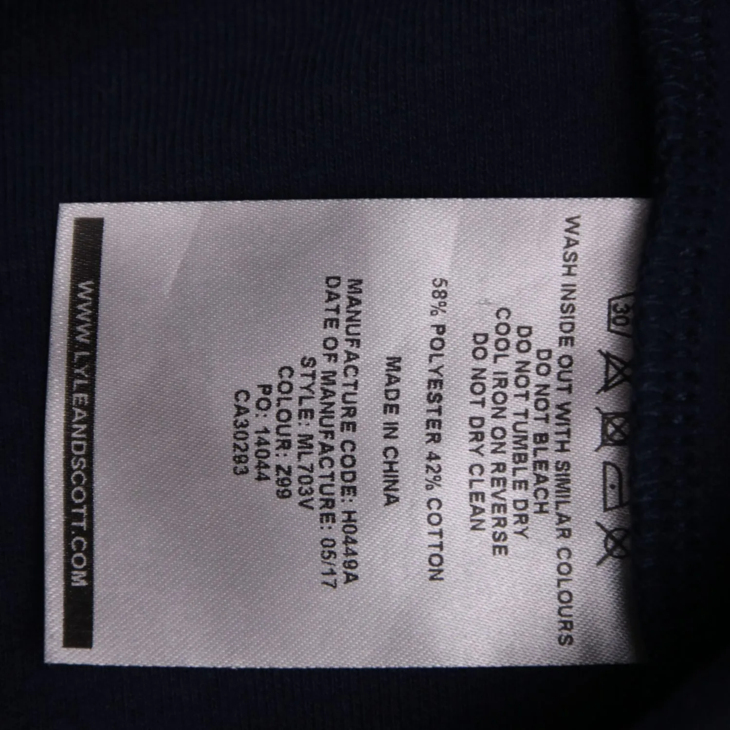 кофта Lyle & Scott