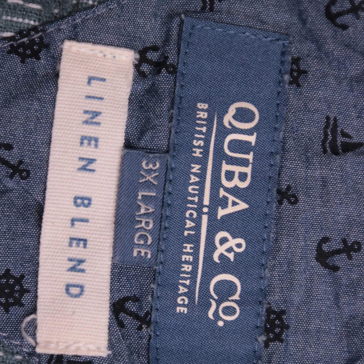 Серая рубашка Quba & Co. с коротким рукавом, размер 60 (3XL)