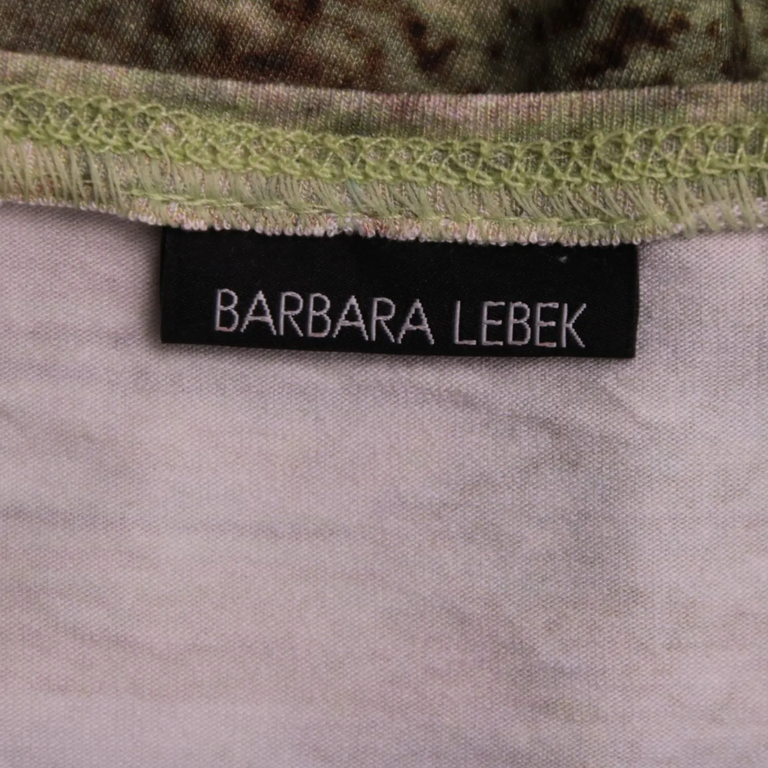 Женская футболка Barbara Lebek с абстрактным принтом, размер 54 (XXL)