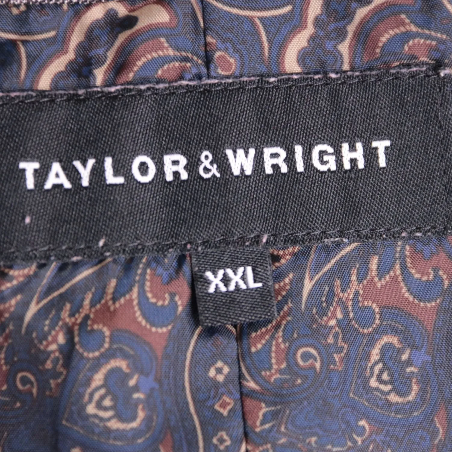 Серый жилет Taylor & Wright в клетку, размер 56 (XXL)