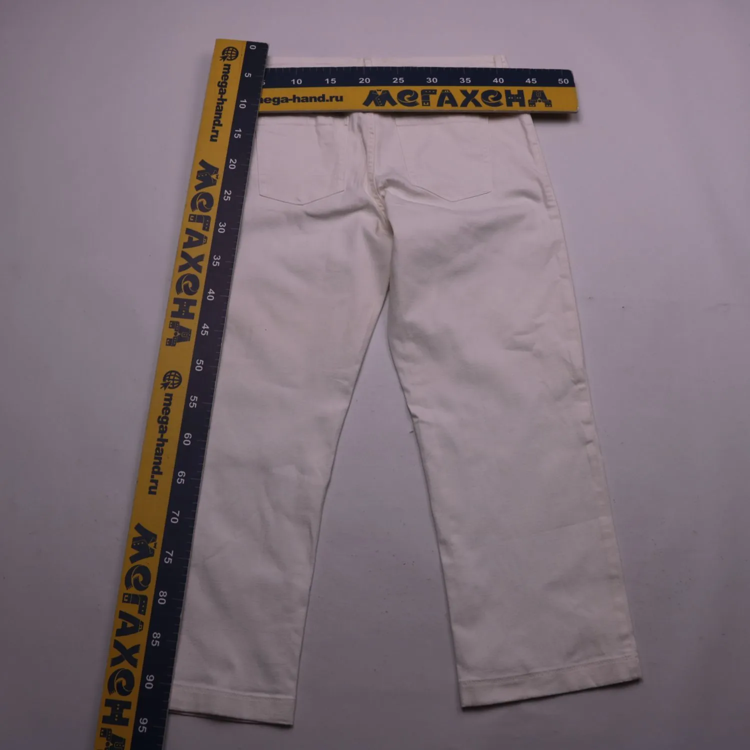 Белые прямые джинсы CLOSED из плотного денима, размер 50 (L/XL)