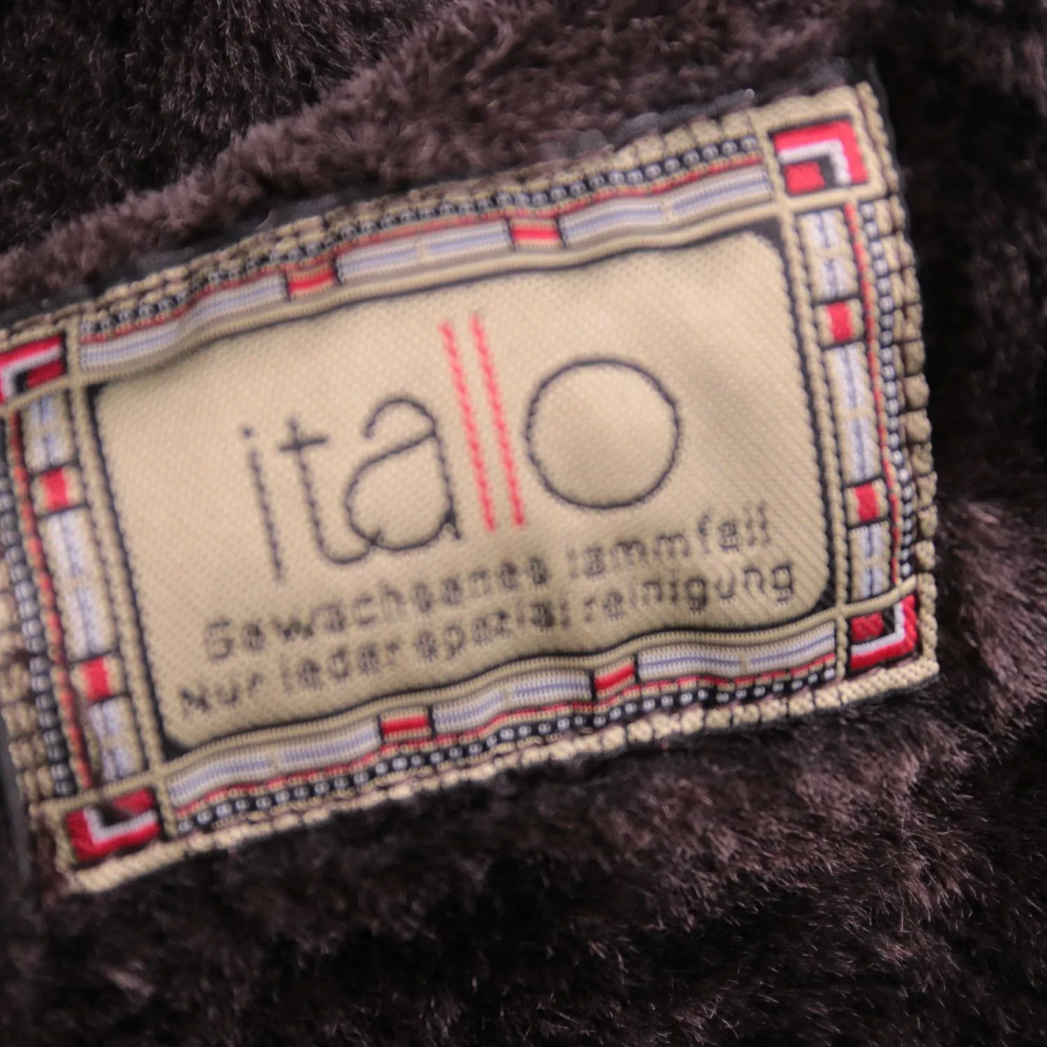 Тёмно-коричневая дублёнка Itallo из натуральной кожи, размер 68 (7XL)