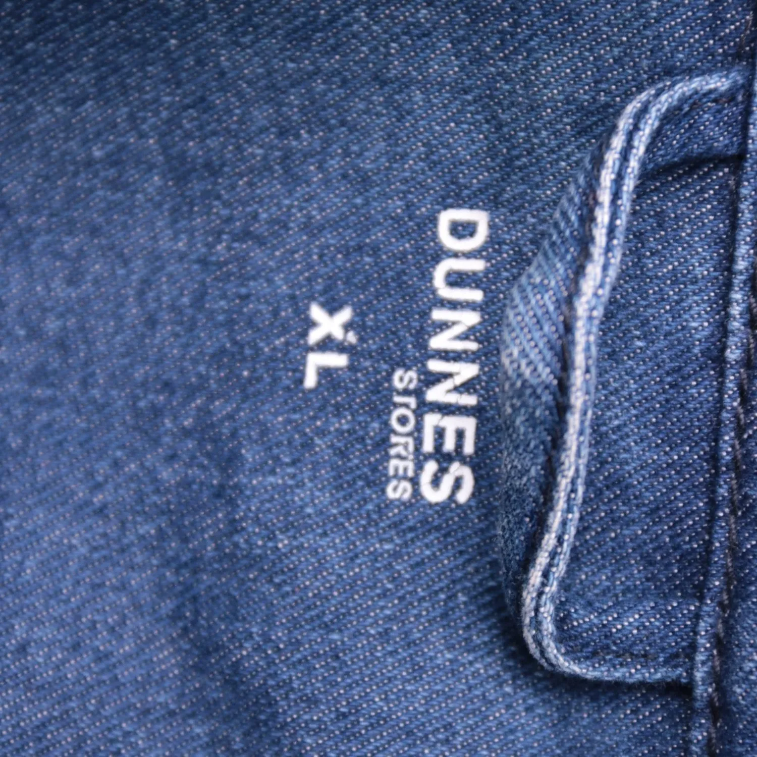 Синяя джинсовая куртка Dunnes Stores на пуговицах, размер 54 (XL)