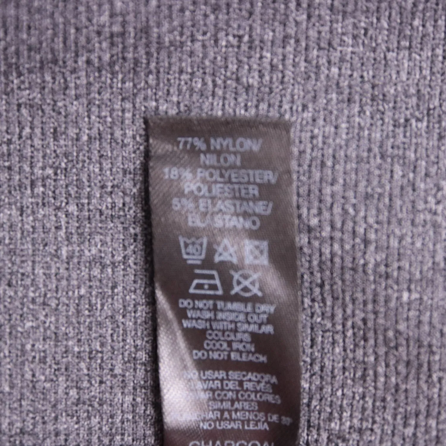 Серые легинсы Dunnes Stores с широким поясом, размер 40 (XS)