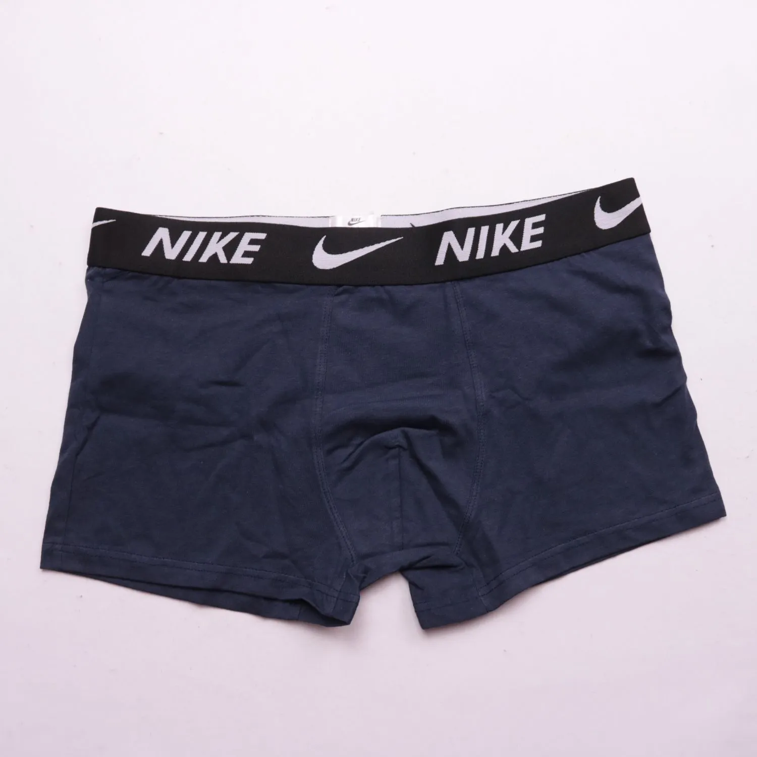 Тёмно-синие трусы-боксеры Nike с широкой резинкой, размер 56 (XXL)