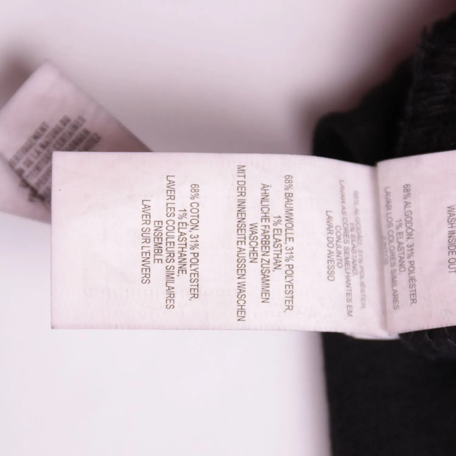 Чёрные зауженные брюки Denim Co. с карманами, размер 40 (XS)