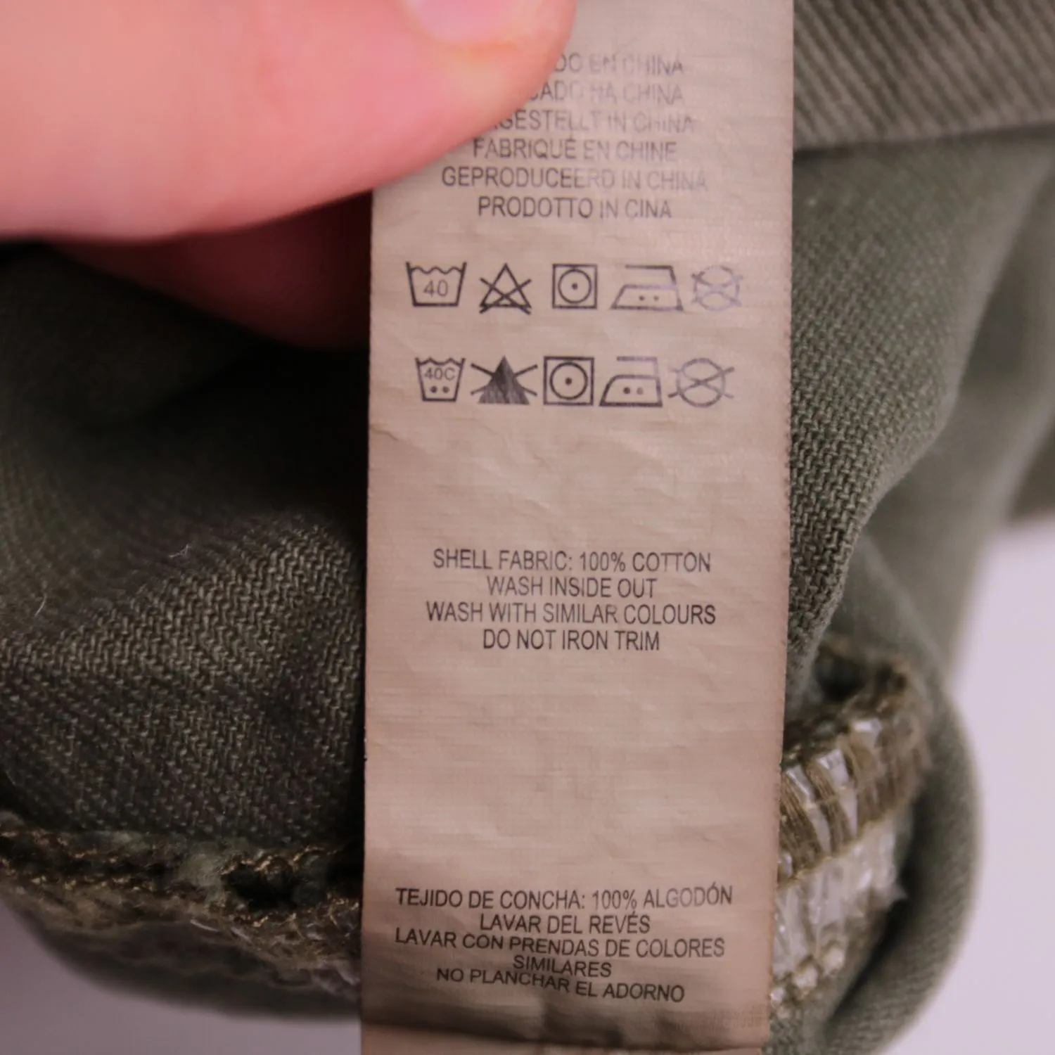 Женский сарафан хаки Denim Co. из денима, размер 42 (S)
