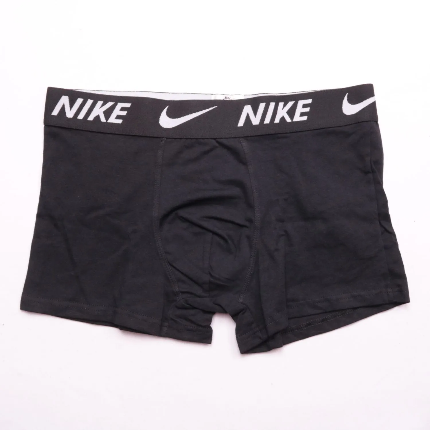 Чёрные трусы-боксеры Nike с широкой резинкой, размер 50 (L)