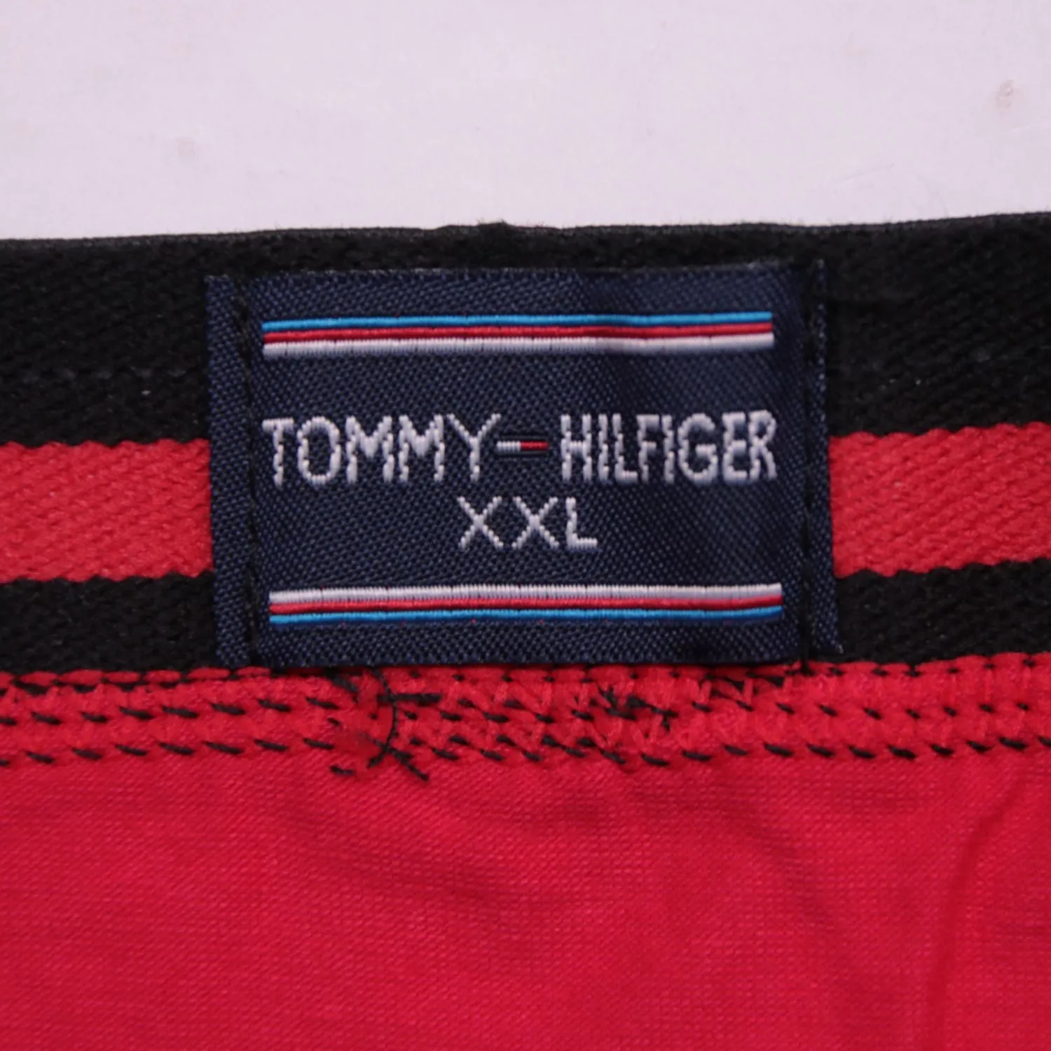 Красные трусы-боксеры Tommy Hilfiger с широким поясом, размер 56 (XXL)
