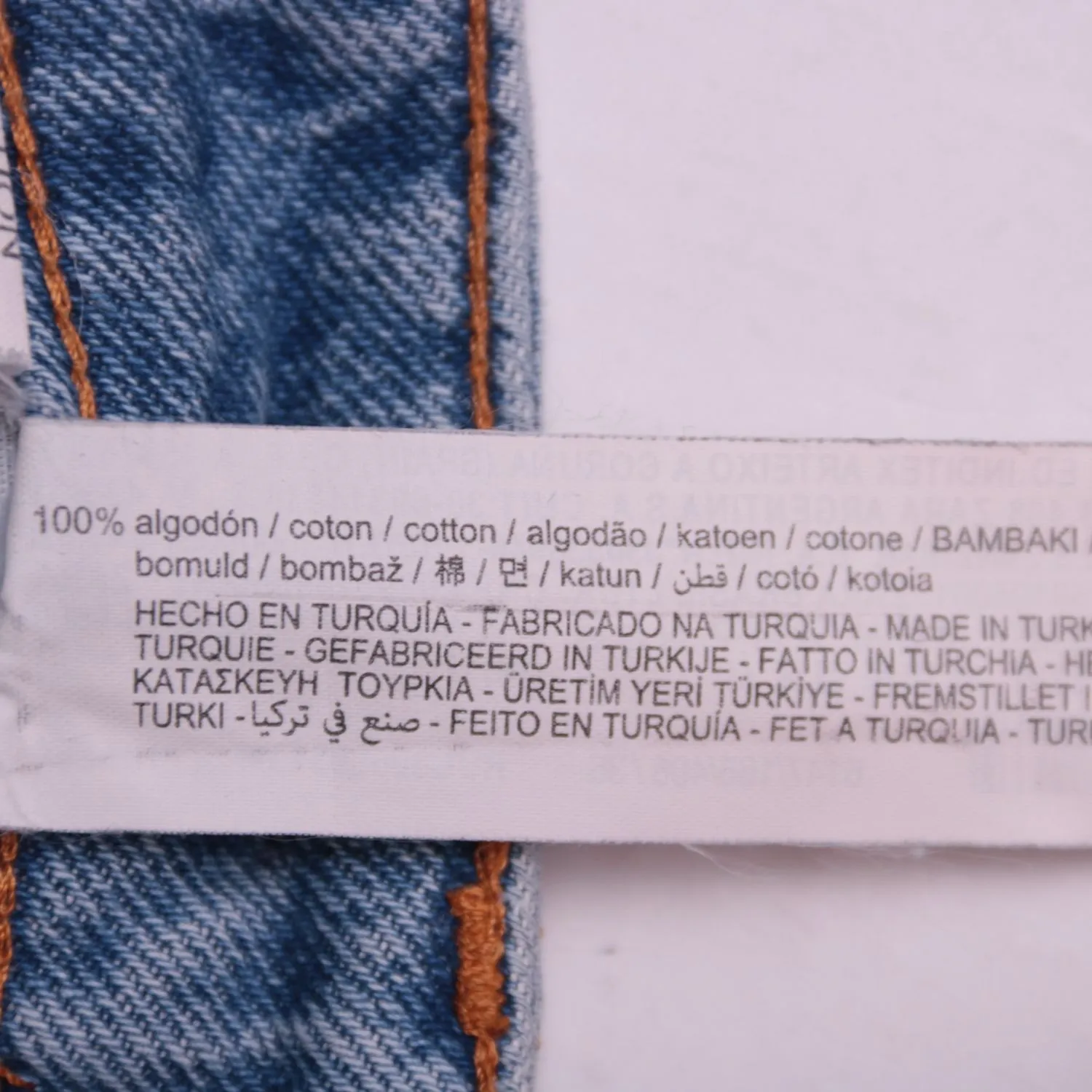 Голубые женские джинсы ZARA широкого кроя, размер 40 (XS)