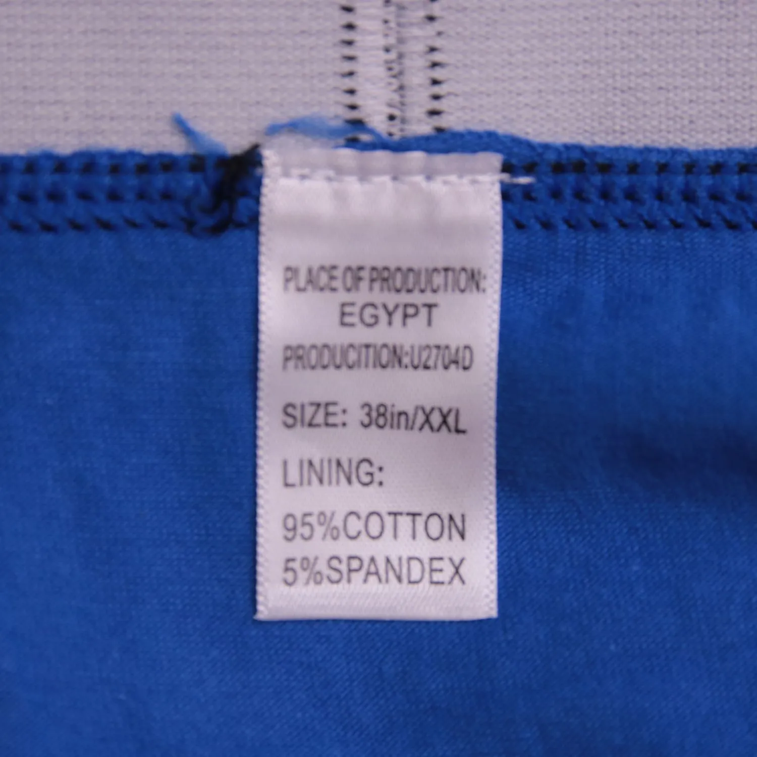 Синие трусы-боксеры PUMA с контрастным поясом, размер 56 (XXL)