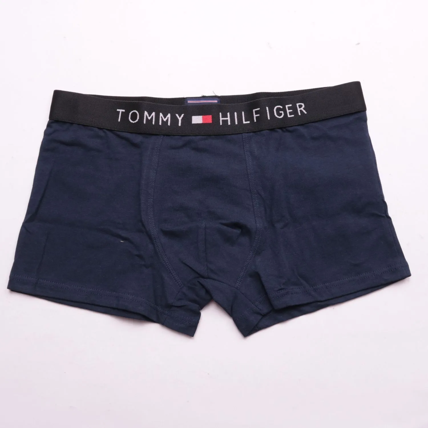 Тёмно-синие трусы-боксеры Tommy Hilfiger с эластичным поясом, размер 54 (XL)