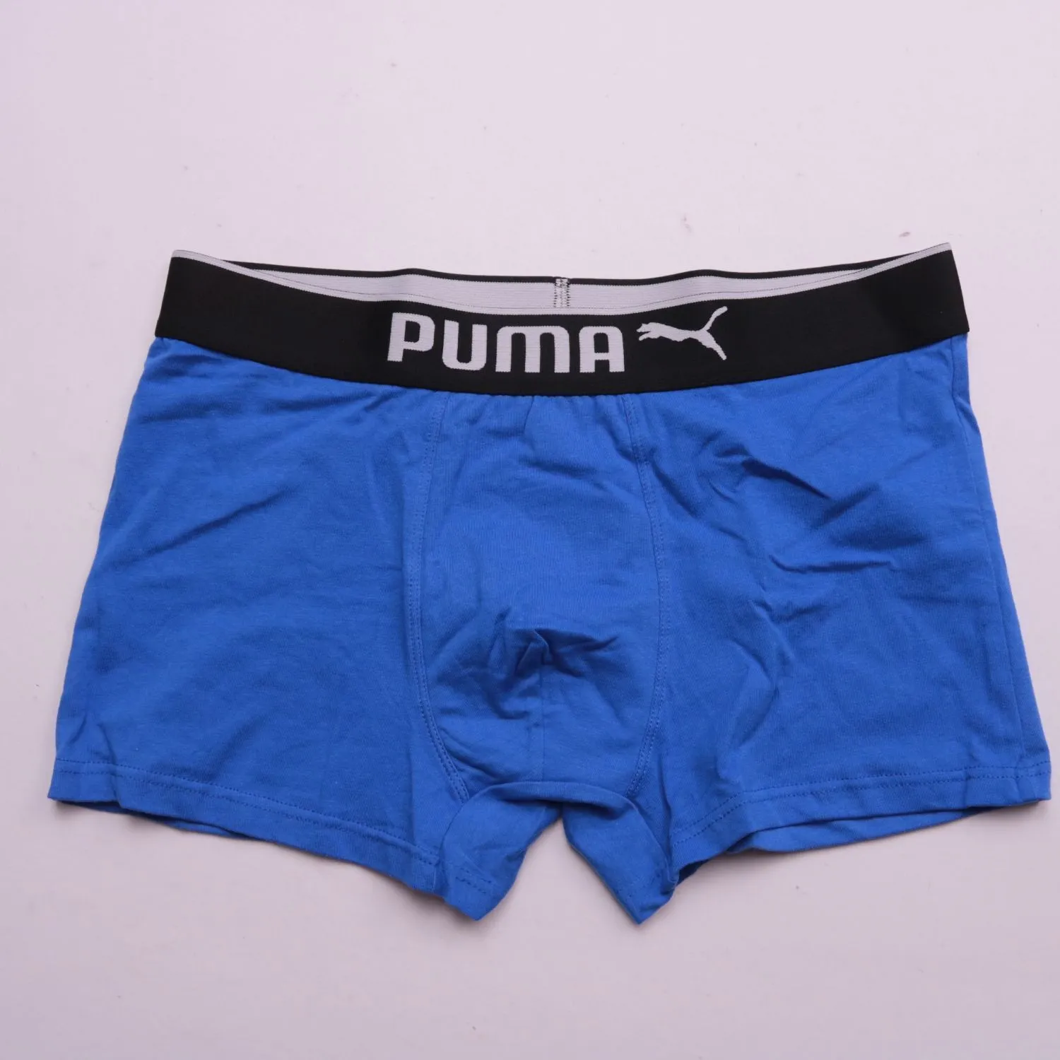Синие трусы-боксеры PUMA с эластичным поясом, размер 54 (XL)