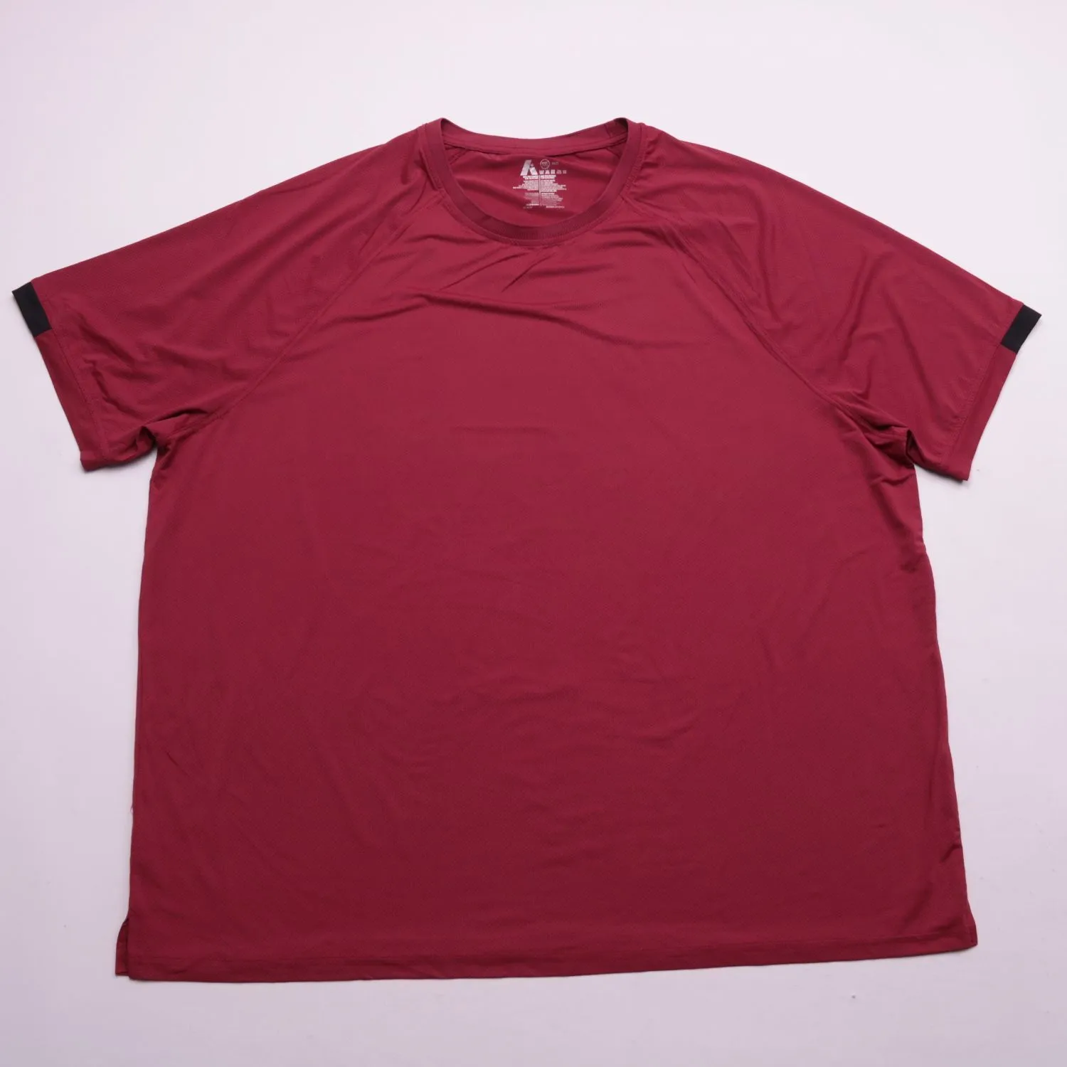 Бордовая футболка Dunnes Stores из сетчатого трикотажа, размер 60 (3XL)