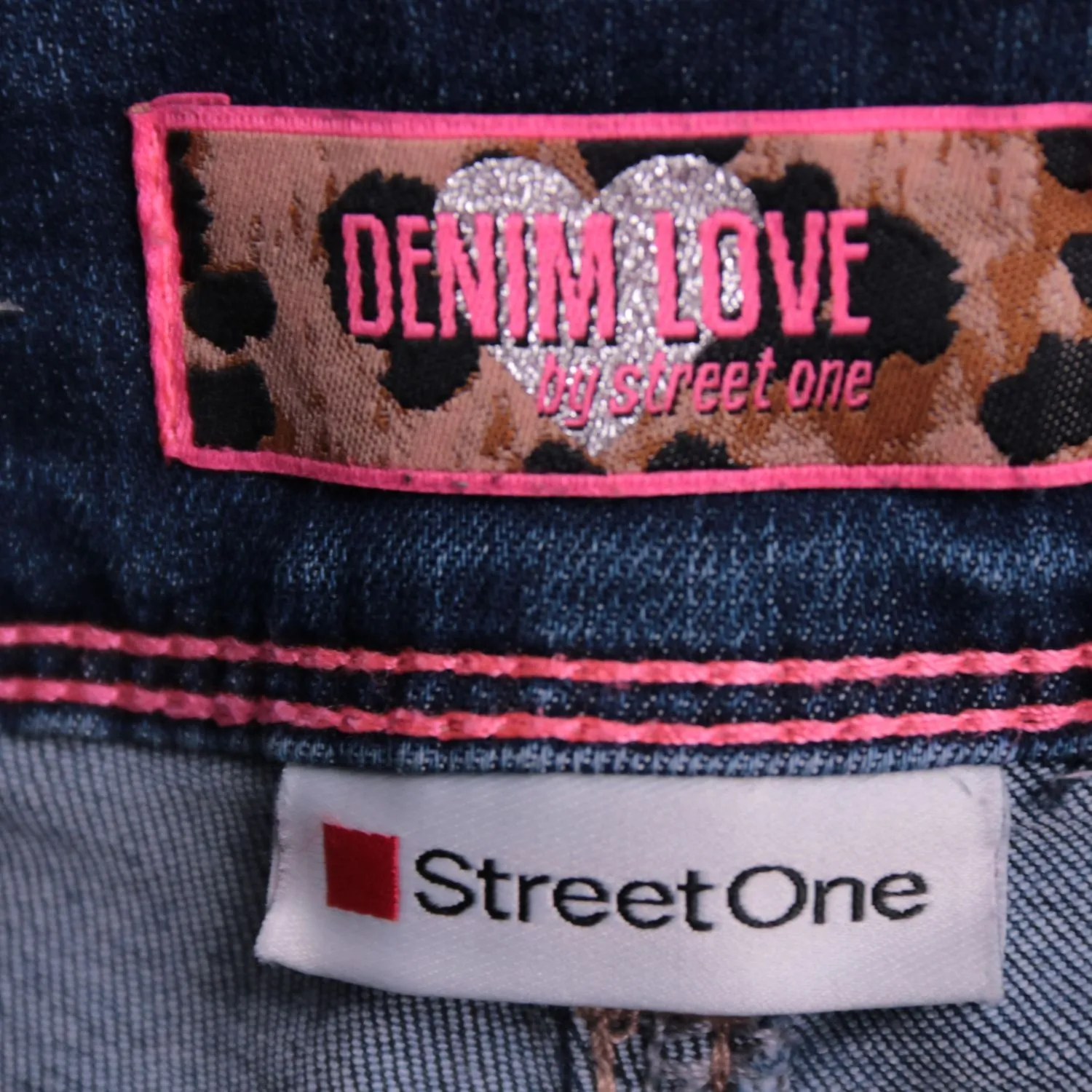 Женские узкие джинсы Street One из синего денима, размер 42 (S)