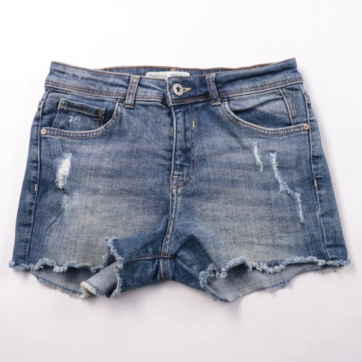 джинсовые шорты Bershka