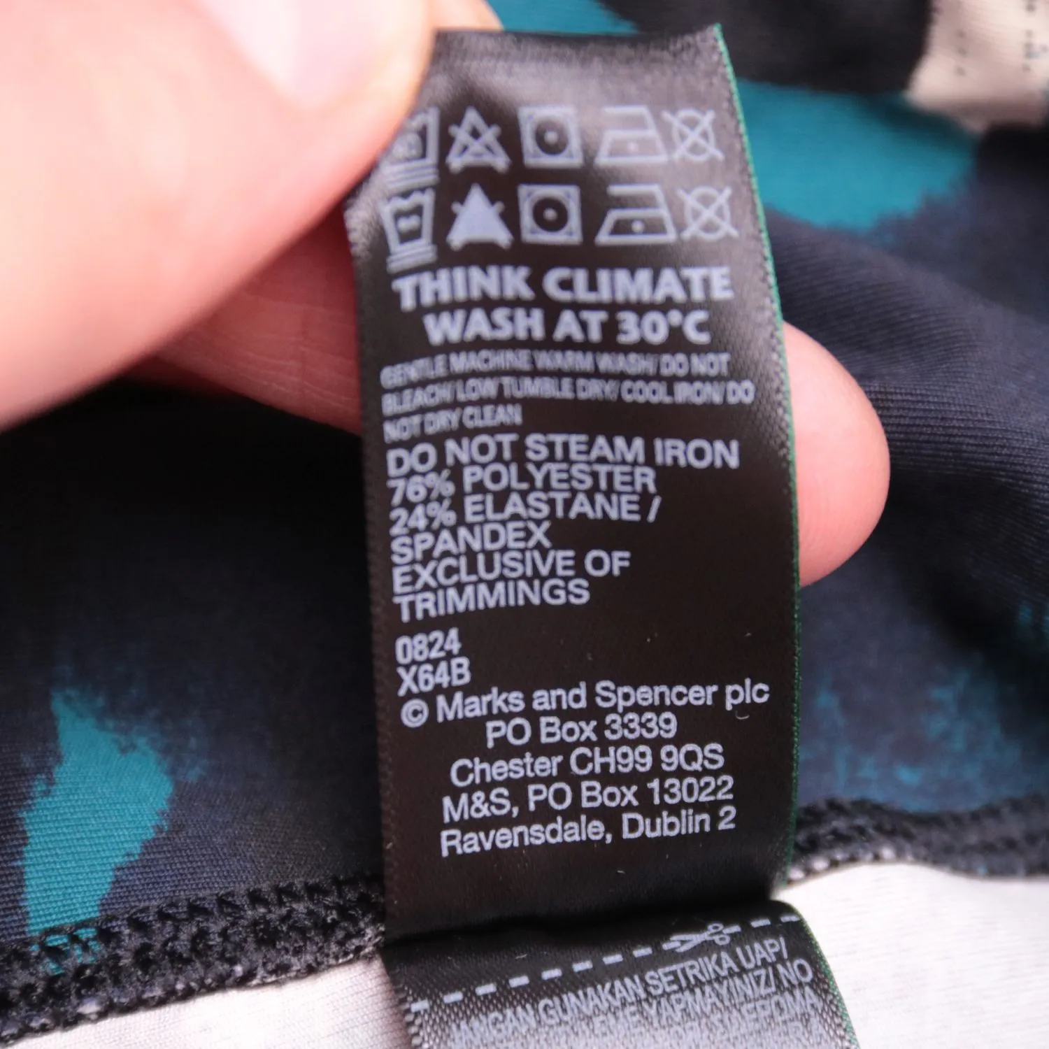 Женские легинсы M&S с абстрактным принтом, размер 42 (S)