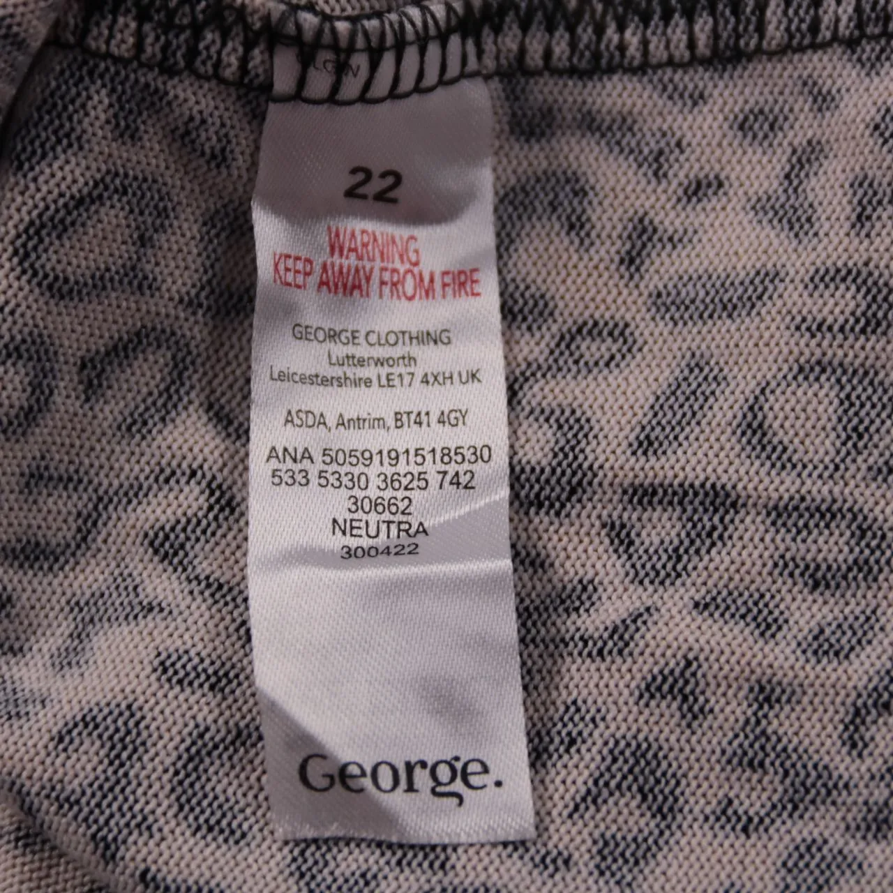 платье George