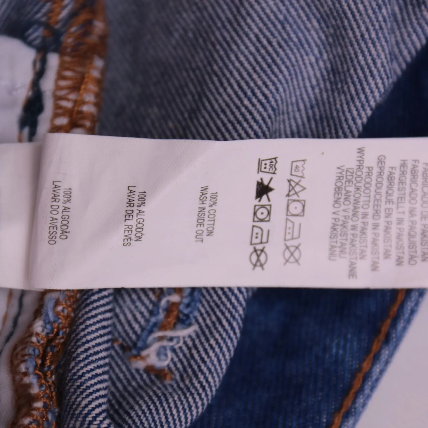 Синие джинсовые шорты Denim Co. с потёртостями, размер 48 (L)