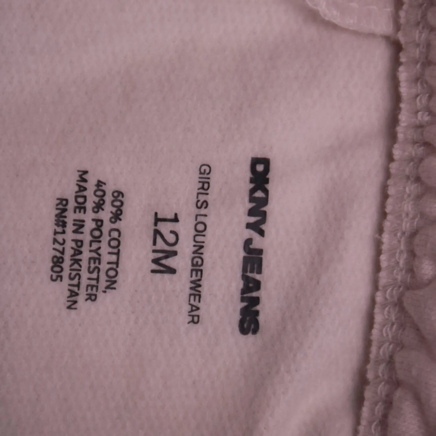 Бежевые брюки карго DKNY JEANS с накладными карманами, размер 80 см (12 мес.)