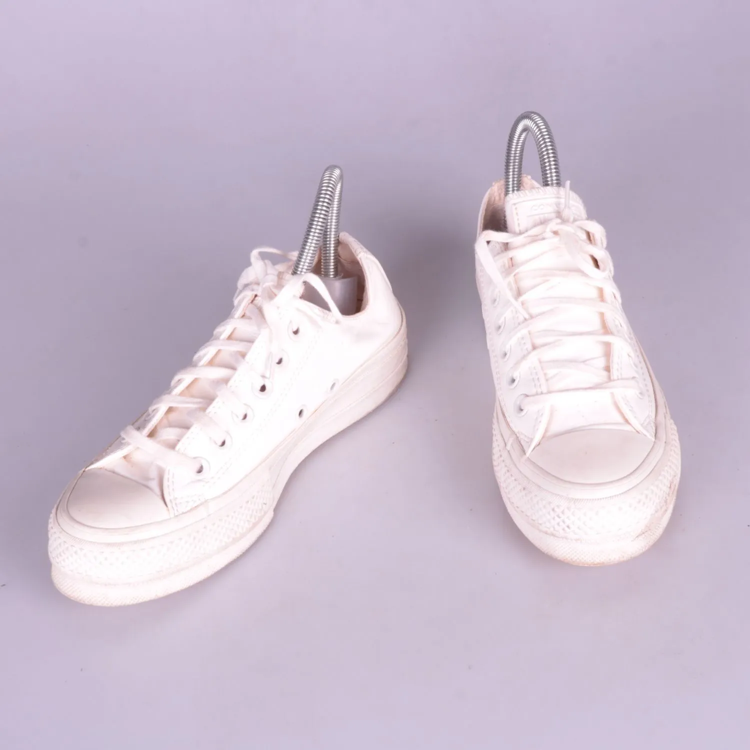 Белые кеды Converse All Star на шнуровке, размер 35,5