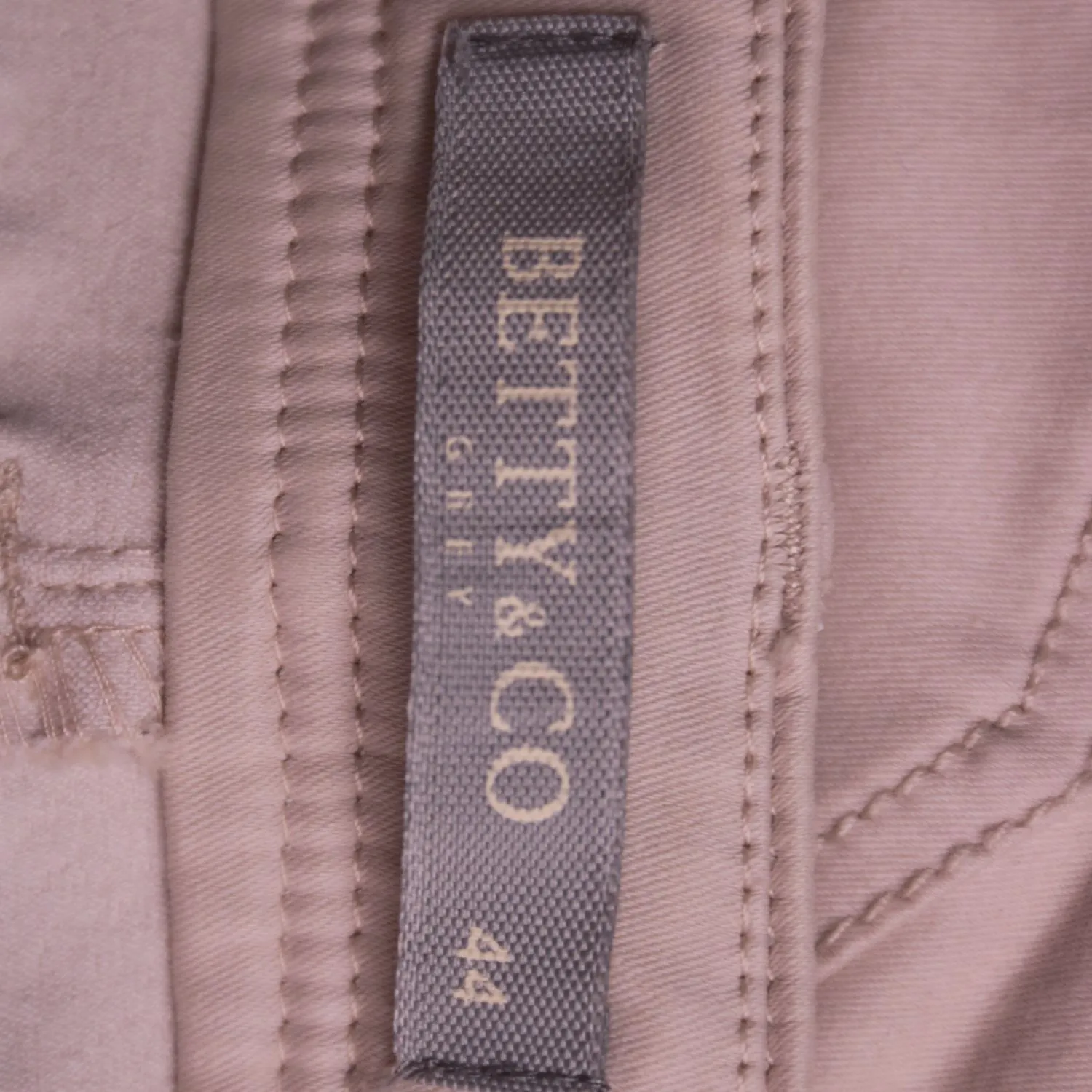 Бежевые брюки Betty & Co прямого кроя, размер 50 (L/XL)