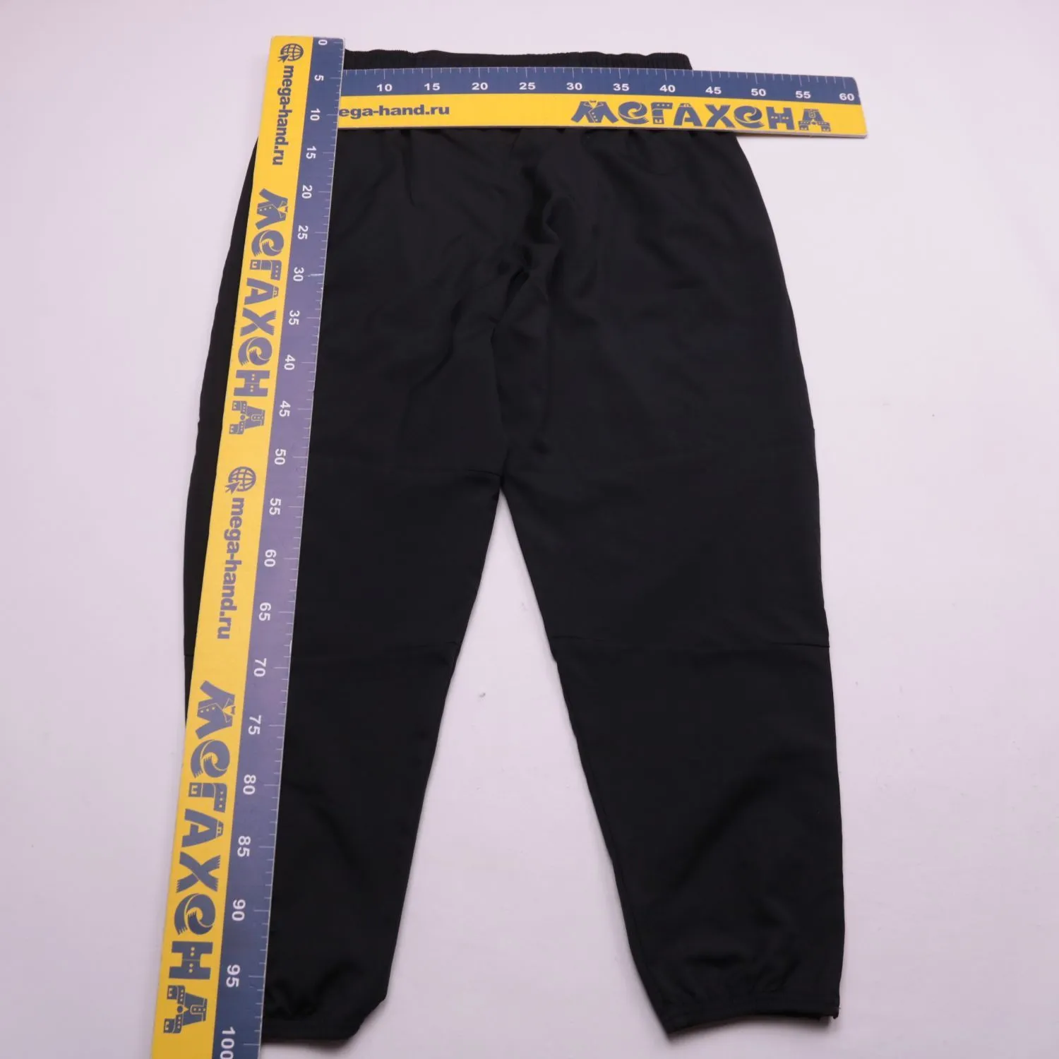 Чёрные спортивные брюки Nike с молниями, размер 54 (XL)