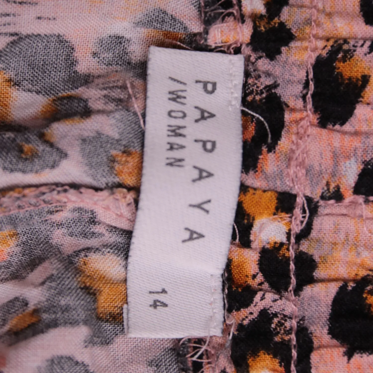 Розовые шорты Papaya Woman с леопардовым принтом, размер 164 см (14 лет)